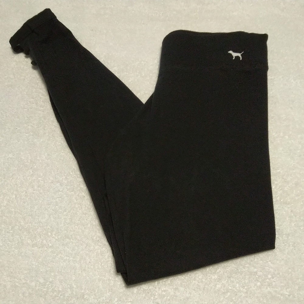 PINK Victoria's Secret Black Yoga Leggings
